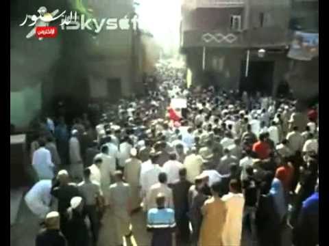 جنازة عسكرية مهيبة لشهيد الشرطة بالمنوفية