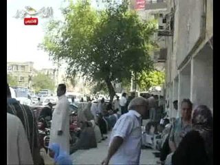 مسيرة الاداريين تطوف شوارع الفيوم