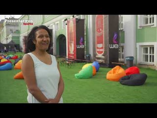 رأى لمياء سعد المقيمة فى روسيا فى Fan Zone الموجود بروسيا فى سانت بطرسبرج برعاية برزنتيشن