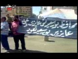 تجار بورسعيد يتظاهرون للمطالبة بمنع التهريب من المنافذ الجمركية