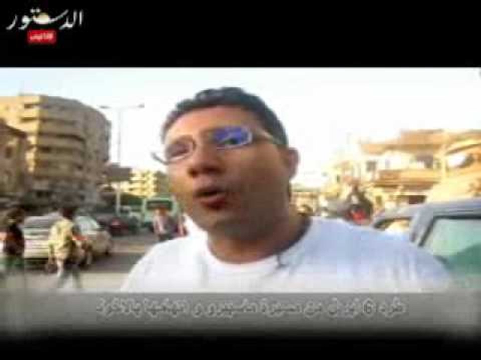 طرد 6 ابريل من مسيرة ماسبيرو و اتهامها بالاخونه