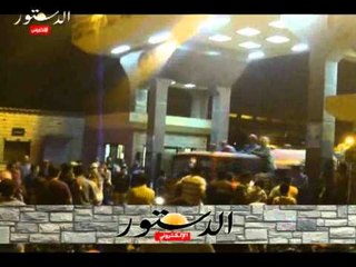 هلع بسبب إنفجار ضخم بمحطة كهرباء طلخا