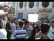 العشرات يتظاهرون في السويس ضد لجنة الدستور والقضاء