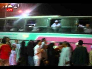 أهالى الفيوم يودعون حجاج بيت الله الحرام