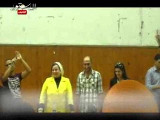 استقبال حافل لحرارة بكلية الحقوق جامعة عين شمس