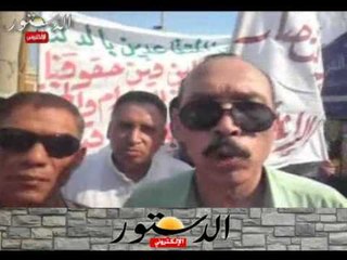 وقفة صامتة للعسكريين القدماء بالغربية