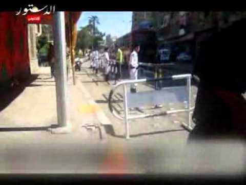 هدوء نسبى وانتشار أمنى مكثف فى محيط الكاتدرائية