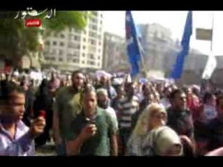 مسيرة الإسلاميين من مسجد الفتح للتحرير لتطبيق الشريعة