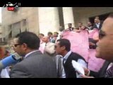 المحامون يتظاهرون اعتراضا على عدم تمثيلهم فى الدستور