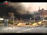 اندلاع حريق هائل بسوق ليبيا التجاري بمرسى مطروح