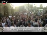 وقفة احتجاجية للجماعات الاسلامية أمام القضاء العالي للمطالبة باقالة النائب العام