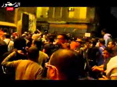 استقبال المستشفى الميداني للمصابين بمحمد محمود الثالث