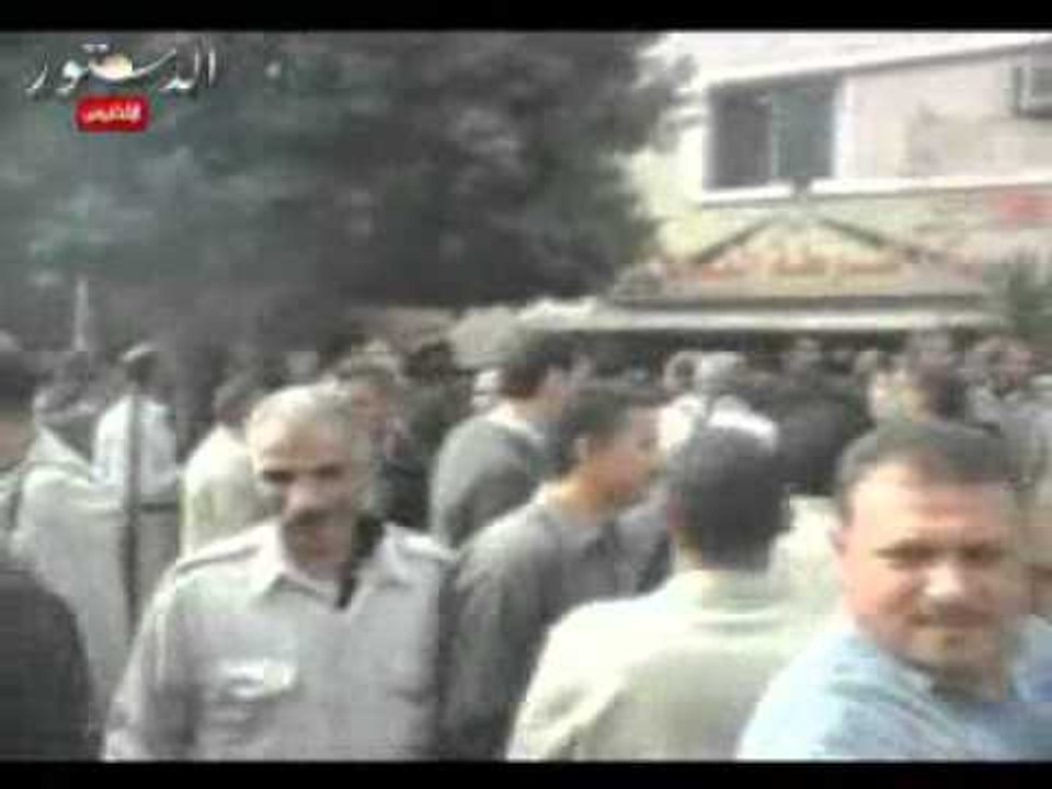 وقفة إحتجاجية لتعدي نائب سابق على نائب مأمورالباجور‎