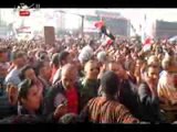 متظاهرو التحرير يطالبون بإسقاط النظام