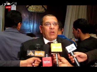 وكيل نادي القضاة  الاعلان الدستوري كله باطل وليس دستوري