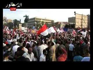 الاغاني الوطنية والدينية بمليونية الاخوان