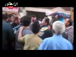 شاهد الإعتداء علي مقر الإخوان بكفر الشيخ