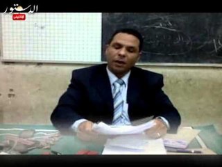 المستشار فاروق يعلن نتيجة الاستفتاء بالمرحلة الاولى