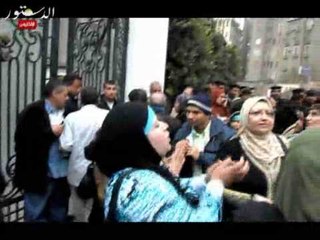 وقفة لتأييد الزند وعكاشة أمام نادى القضاه