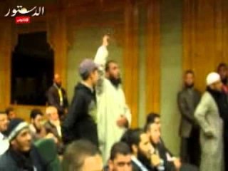 أعضاء حزب النور يا علمانى خايف ليه شرع الله عملك ايه