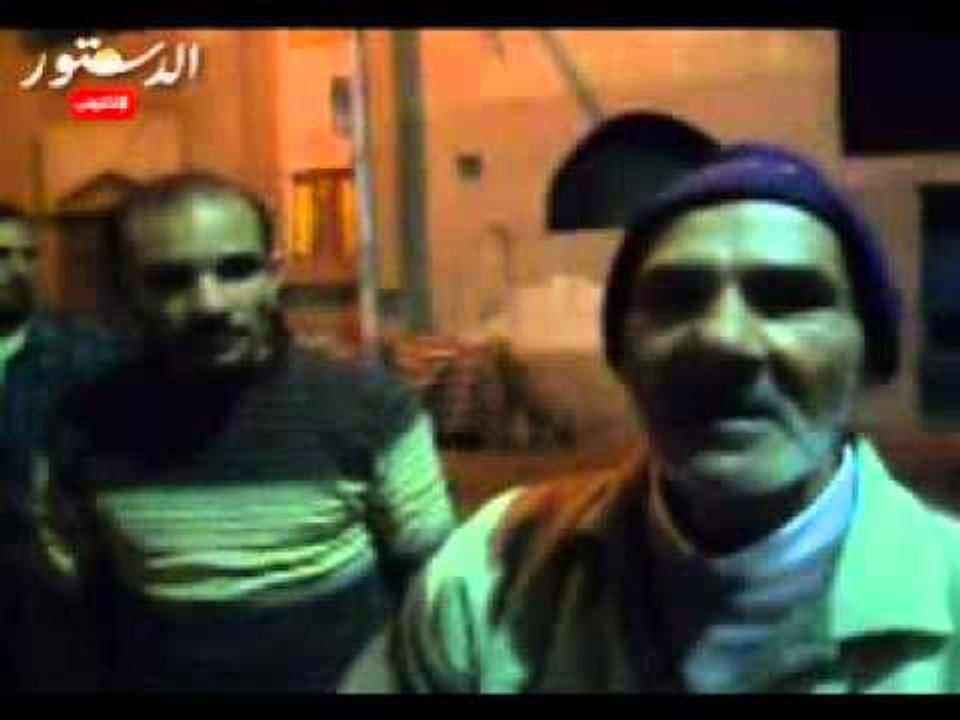 تظاهر أهالي مساكن الشباب بطنطا