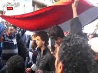 وقفة احتجاجية للنوبيين أمام مجلس الشورى