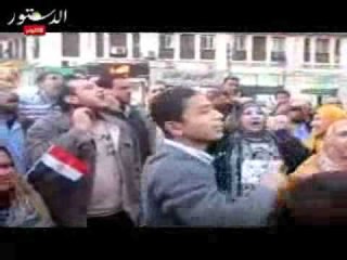 أنصار عكاشة أمام دار القضاء: إلا القضاة يا مرسي