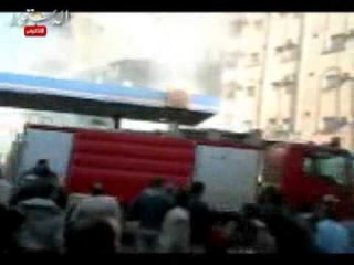 السيطرة على حريق محطة وقود بالمحلة