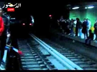 سائقو المترو يوقفون سير حركة المترو الخط الثاني