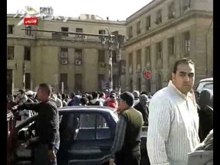 مجهولون يقطعون الطريق امام دار القضاء العالي