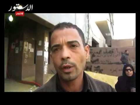 خروج جثمان الشهيد سمير من مشرحة زينهم