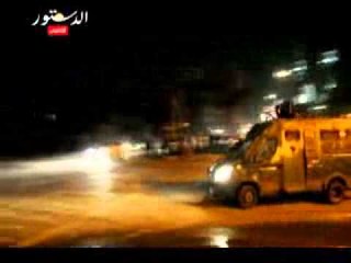 هجوم على مبنى مديرية أمن الدقهلية القديم