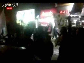 تظاهرة ومسيرة فى العريش فى ذكرى تنحى مبارك