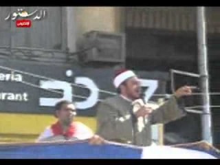 خطيب التحرير لمرسى: هل توافق على قتل ابنك!