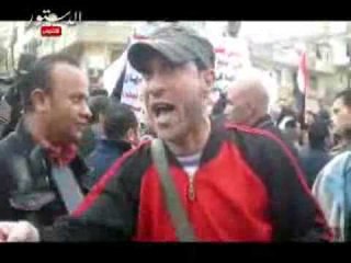 مسيرة الأقباط تطالب بإسقاط النظام