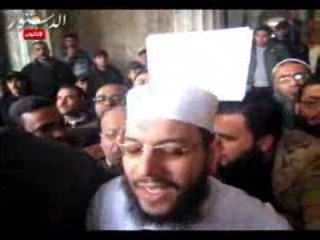 شعبان بعد الافراج عنه بكفالة:" حسبى الله ونعم الوكيل"