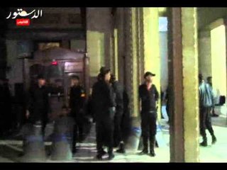 انسحاب الامن داخل دار القضاء العالى