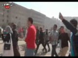 مسيرة طلاب جامعة بني سويف
