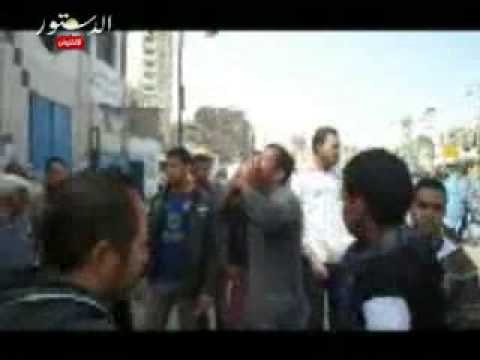 تظاهر العشرات بالسويس لتحقيق أهداف الثورة