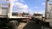 إضراب سائقى النقل الثقيل بميناء دمياط لاختفاء السولار