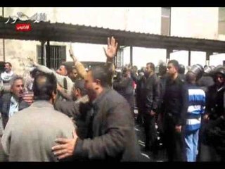 أقتحام أصحاب المخابز لوزارة التموين