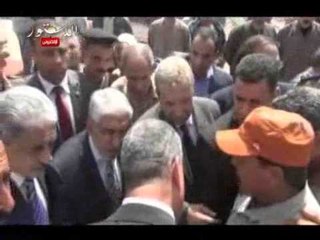 وزير النقل يفتتح مزلقانات السكة الحديد المطورة بالمنوفية