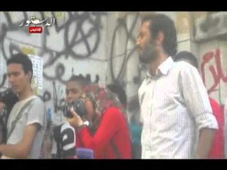 مظاهرة برغيف العيش لرفض النقد الدولي أمام القضاء العالي