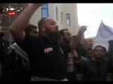 طلاب جامعة المنصورة يحاصرون رئيس الجامعة ويمنعون خروج الموظفين