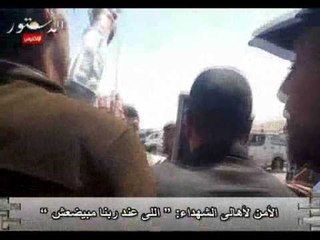 الأمن لأهالى الشهداء: "اللى عند ربنا مبيضعش"