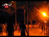 كر وفر بين المتظاهرين والأمن المركزي بقصر النيل