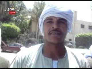 تظاهر الفلاحين بالفيوم بسبب قطع مياه الري