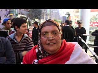 وقفة إحتجاجية لحركة بامر الشعب أمام مسرح راديو لوقف برنامج باسم يوسف