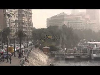 رياح امشير تخفى معالم مصر بعاصفه ترابيه