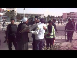 مشادات بين أنصار السيسى وأفراد الشرطة تنتهى بالقبلات